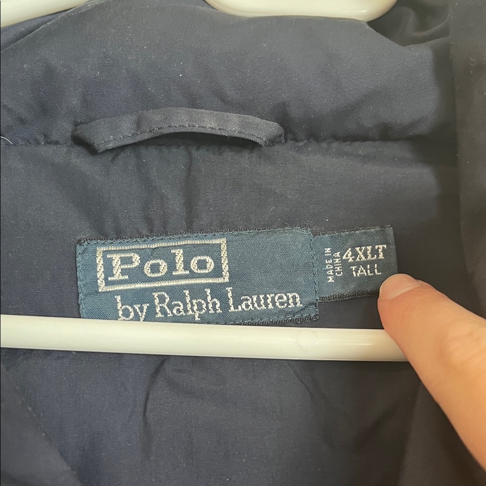 Polo by Ralph Lauren Men's Dark Blue Puffer Vest - Picture 2 of 8